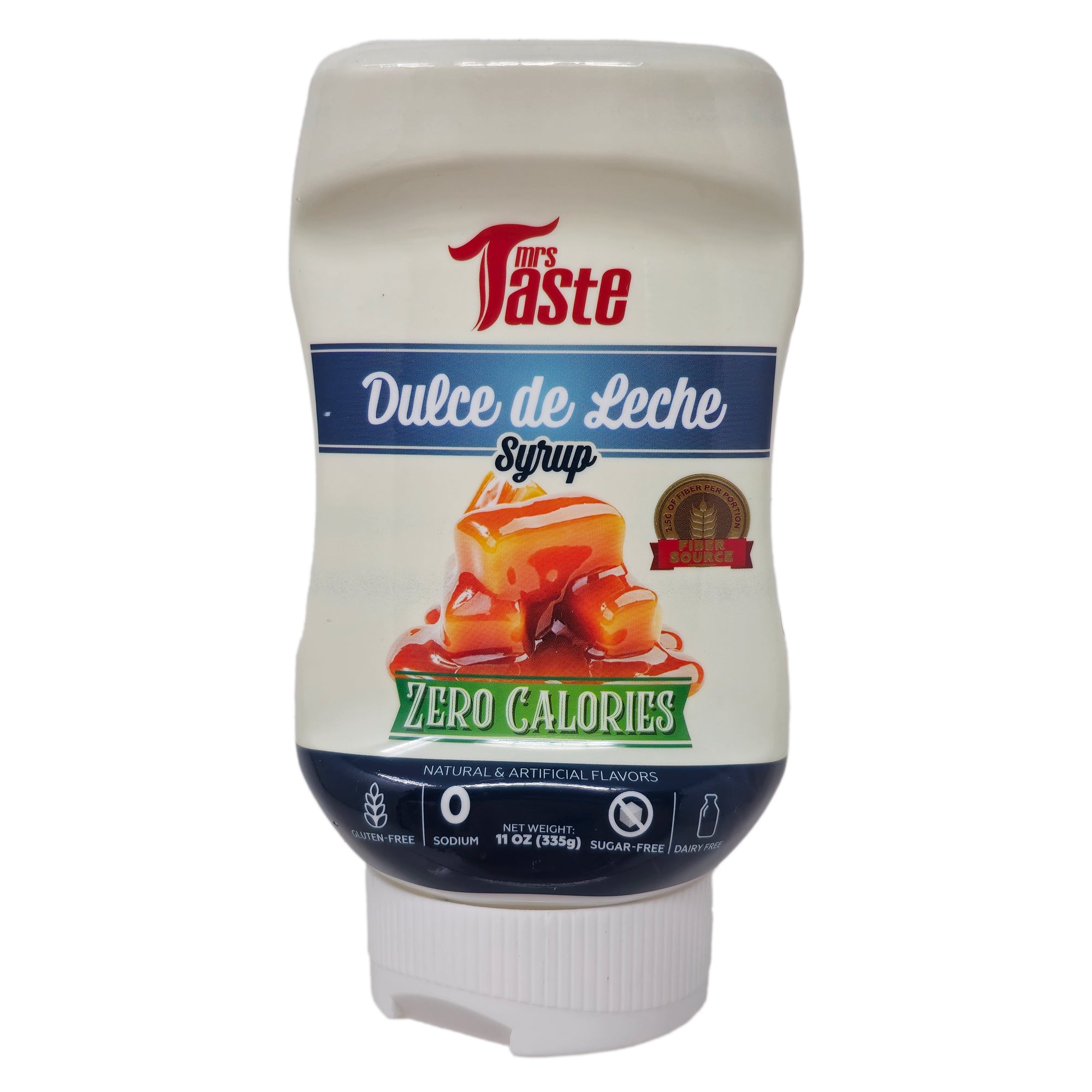 Mrs. Taste Zero Sodium Dulce de Leche Syrup - 11oz.